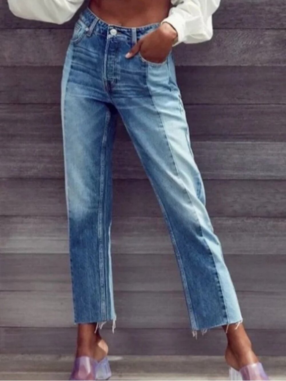 Urban Outfitters BDG Two-Tone JESSYE Jeans